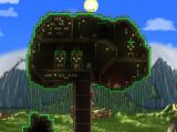 Build a treehouse in Terraria