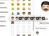 Racially-diverse emojis