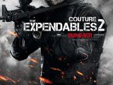 Randy Couture means business in new “The Expendables 2” poster