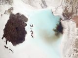 Salar de Coipasa, near Salar de Uyuni seen from space
