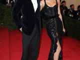 Tom Brady on the red carpet at the MET Gala 2012 in NYC