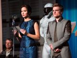 Peeta (Josh Hutcherson) and Katniss (Lawrence) are summoned back to the Games