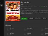 Xbox Video customers can rent or purchase The Interview
