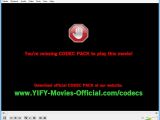 Fake video leading users to a dangerous location purporting to host the righ codec to play the movie