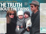 Star magazine comes out with another Brangelina story: the twins may have Down Syndrome