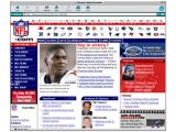 NFL website design 2003