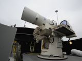 The Navy's laser gun in maintenance