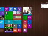 Windows 8.1 Start screen power controls