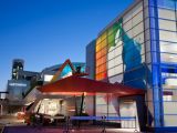 San Francisco's Yerba Buena Center for the Arts painted up by Apple in anticipation of Wednesday's iPad 3 unveiling