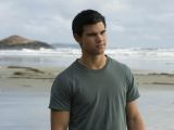 Taylor Lautner as Jacob Black, the werewolf with a clear distaste for shirts