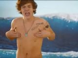 Harry Styles covers one set of nips, but he's got another