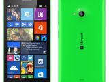 Microsoft logo on the back of Lumia 535