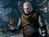 The Witcher 3: Wild Hunt's Geralt makes it rain