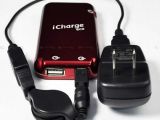 Full charge  needs 3 hours with a wall adapter