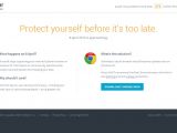 AVAST's website is now providing information on how to stay secure online, telling users to try Google Chrome