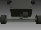 3D printed Arduino RC car, back wheels