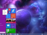Current design of the Windows 10 Start menu
