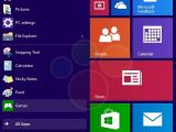 Windows 9 Start menu
