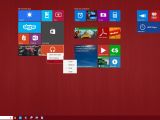 Windows 10 build 10041 Start screen menus