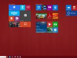 Windows 10 build 10041 Start screen power options
