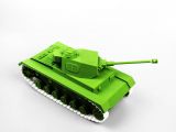 3D printed Panzer IV Tank overview