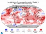 This year's March was the hottest on record
