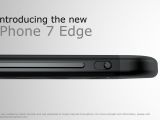 iPhone 7 Edge concept, in profile
