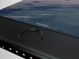iPhone 7 Edge concept, capacitive button detail