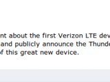 HTC ThunderBolt announcement coming soon