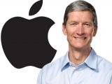 Tim Cook / Apple logo