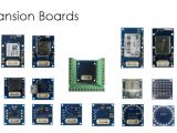 Expansion boards for the TinyScreen