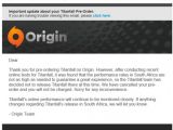 Titanfall preo-order cancellation