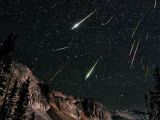 Meteor showers happen when cosmic debris enters Earth's atmosphere