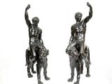 Bronze sculptures believed to be the work of Michelangelo