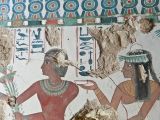 Ancient paiting shows couple who lived and died in Egypt