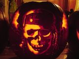 “Pirates of the Caribbean”-inspired pumpkin