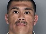 One felon tattooed on a moustache with a meaning