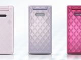 Toshiba 824T in Pastel Pink, Pastel Purple and Vivid Pink