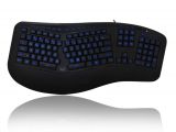 Adesso Tru-Form 150 keyboard, blue