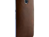 Nexus 6 case in leather print