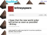 Britney Spears' hijacked Twitter feed