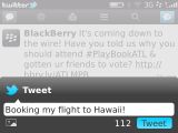 Twitter for BlackBerry 2.0