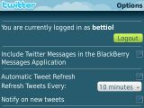 Twitter for BlackBerry