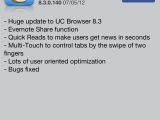 UC Browser 8.3 for iOS (screenshot)