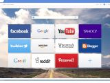 UC Browser: One style resembles Opera's speed dial