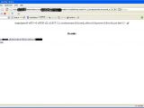 SQL injection screenshot - admin account