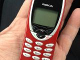 Nokia 8210 in hand