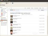 Browsing categories in the Ubuntu One Music Store