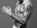 Justin Bieber as the body and face of Calvin Klein underwear