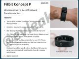 Leaked image showing a purported new Fitbit Force